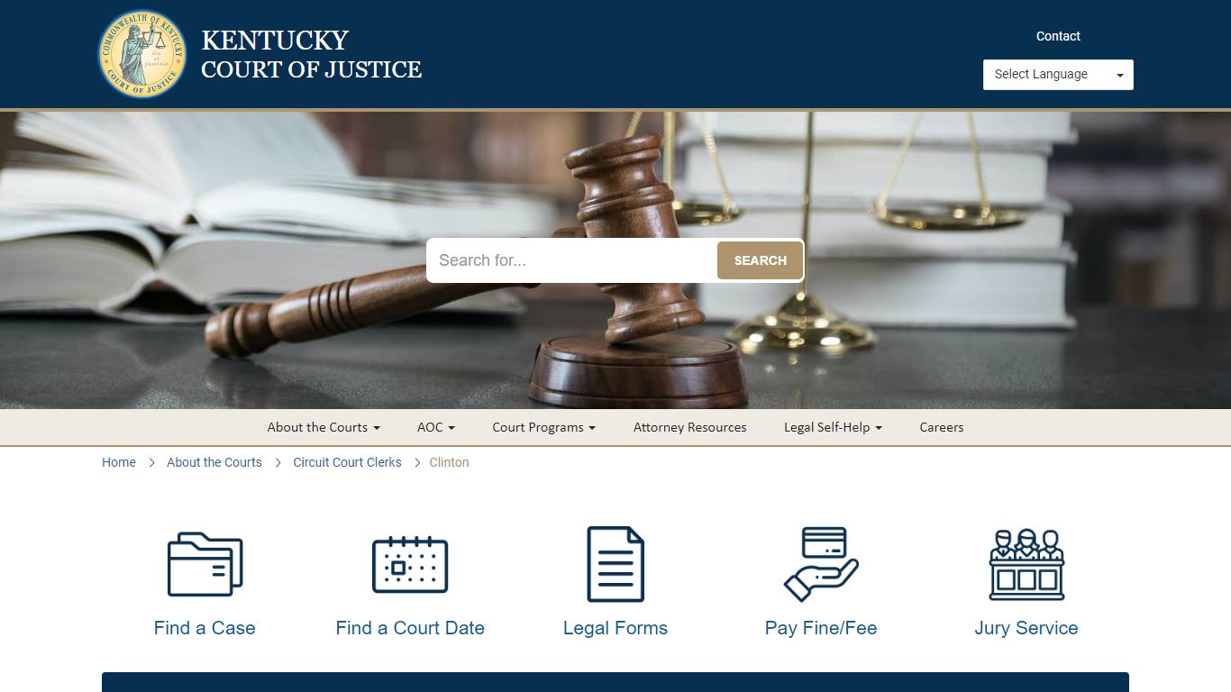 Clinton - Kentucky Court of Justice